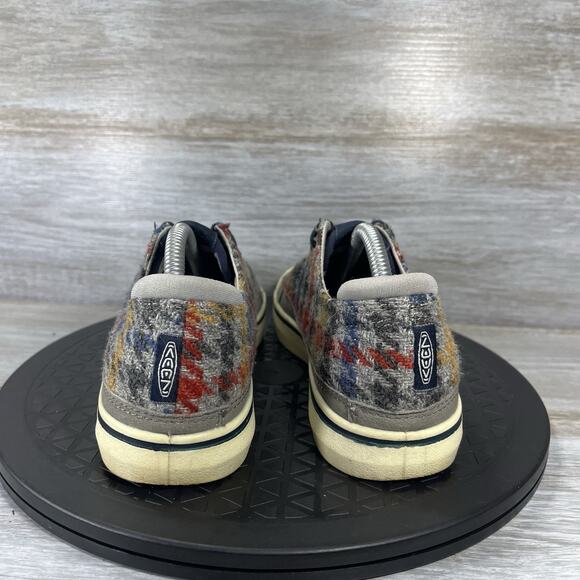 Plaid Lace Up Lifestyle Casual Sneakers Size 6 - Picture 4 of 9